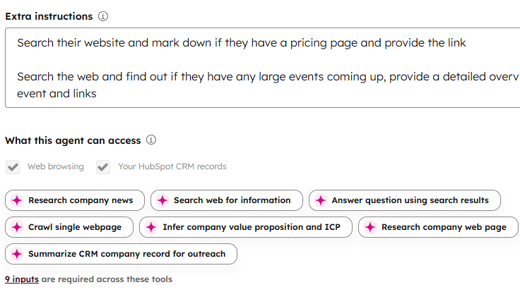 Company Research Agent Set-up